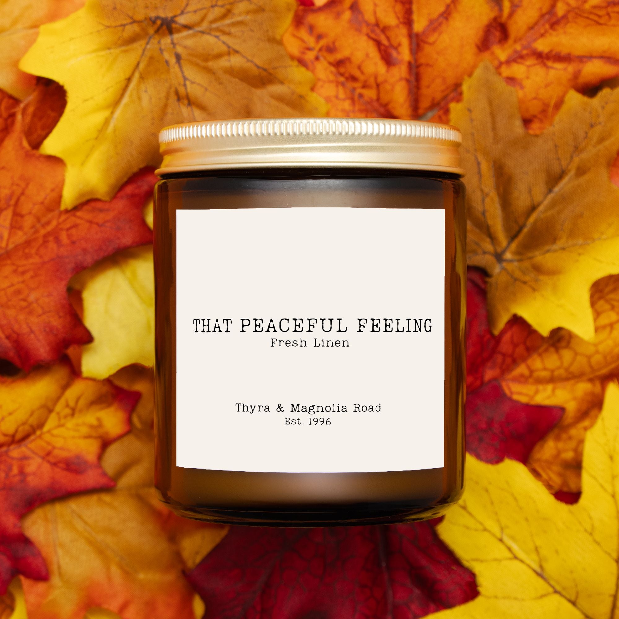 That Peaceful Feeling Candle Amber Jar 9oz